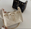 CHARLES&KEITH26夏季新品菱格链条单肩水桶包斜挎包生日礼物送女友CK2-10671894 Cream奶白色 M 实拍图