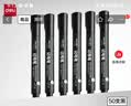 得力（deli）粗头6881大包装50支物流快递记号笔 签字马克笔 办公学生文具新老款随机发货黑色 33668 实拍图