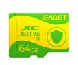 忆捷（EAGET）64GB TF（MicroSD）存储卡 C10 黄绿卡 适用360海康凌度盯盯拍监控行车记录仪 高速内存卡 实拍图