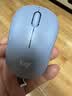罗技（Logitech）M221 轻音鼠标 无线鼠标 办公鼠标 对称鼠标 带无线微型接收器 雾霭蓝 实拍图