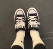 匡威（Converse）莫尔登All Star夏季男女低帮休闲滑板鞋黑色A09226C A09226C 40 实拍图