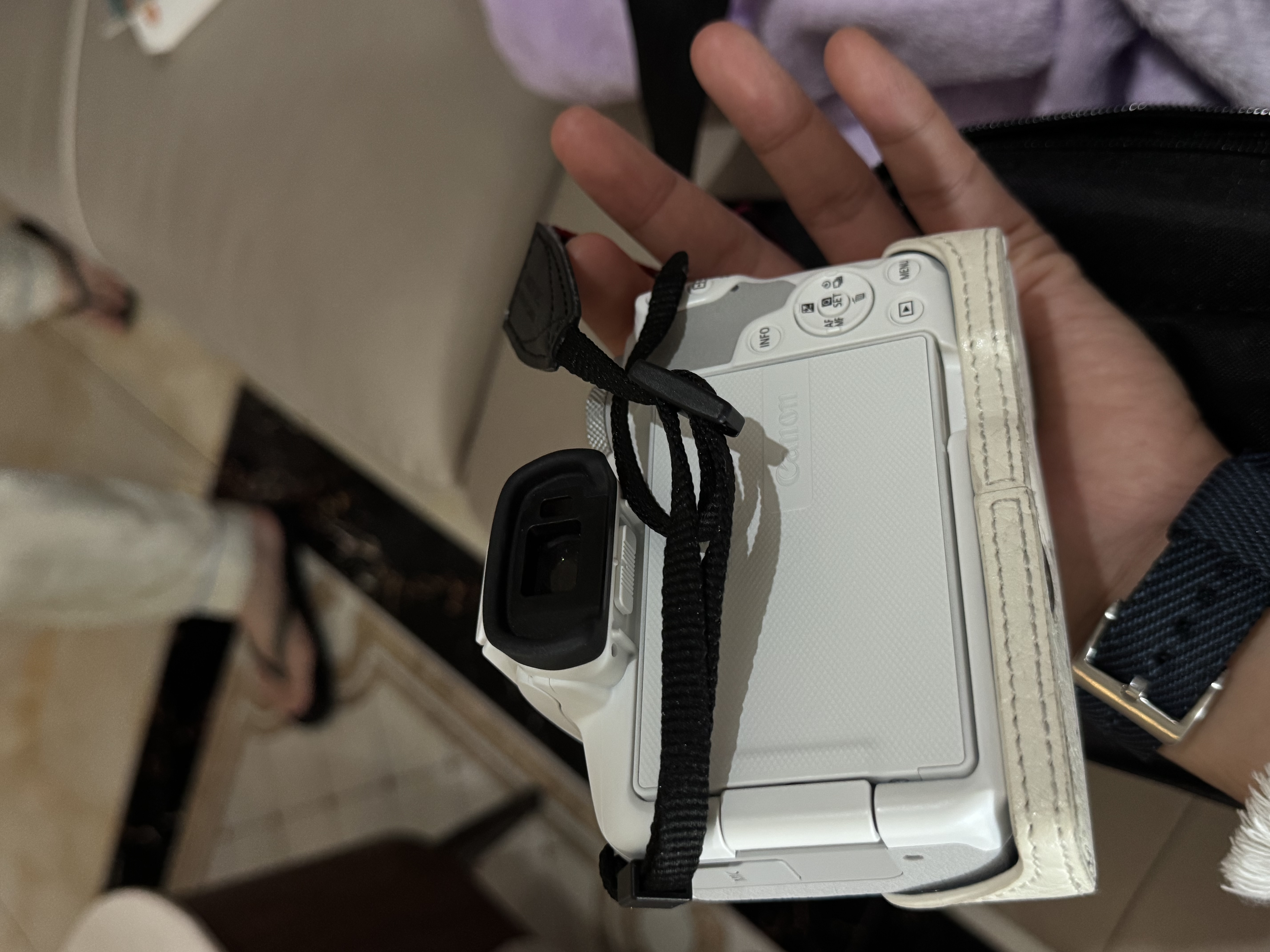 佳能（Canon）佳能r50 入门级微单相机 Vlog拍摄 4K高清视频 自拍照相 半画幅无反 学生旅行家用 扫街旅拍套装  实拍图