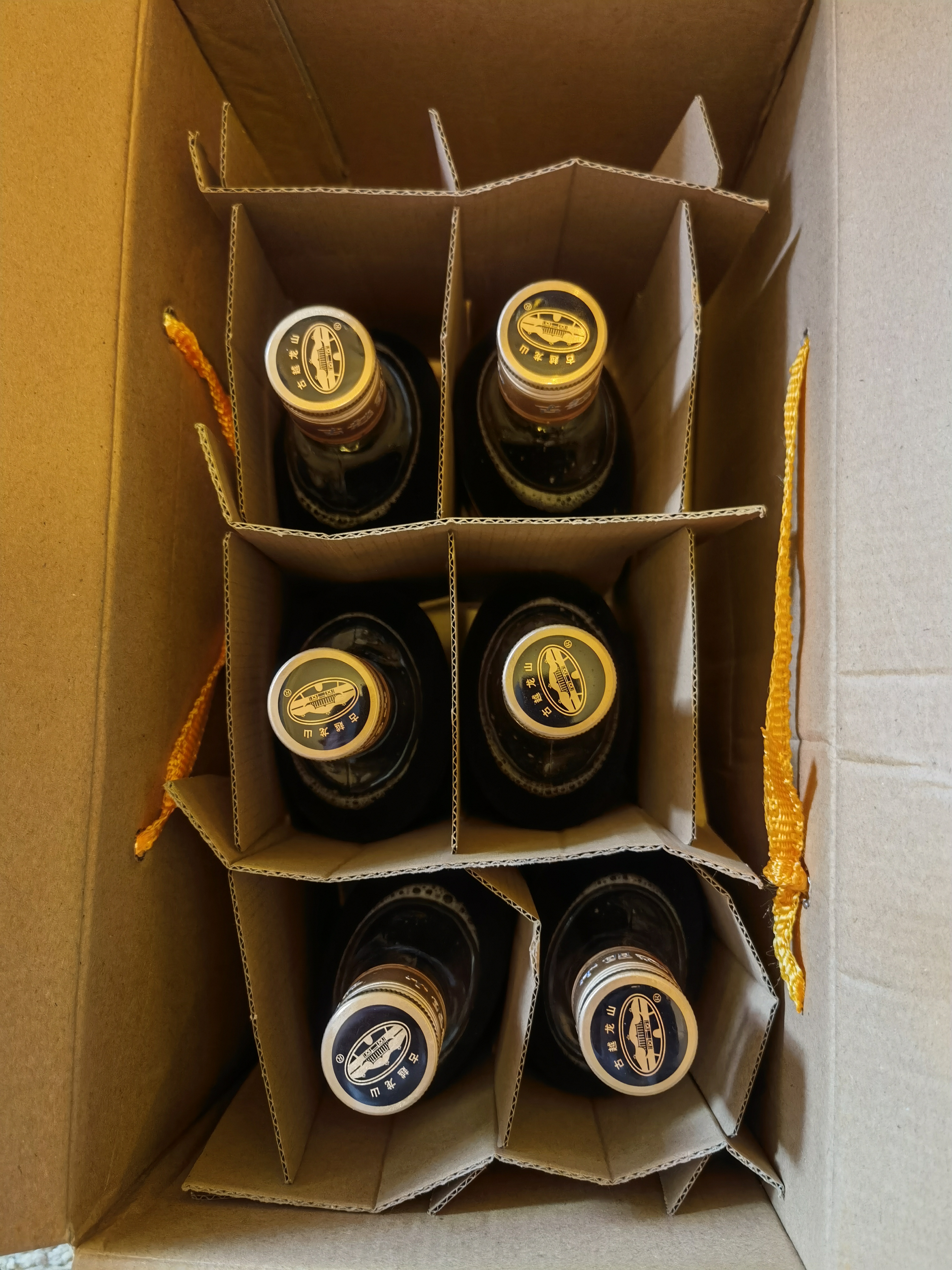 古越龙山清醇三年 半甜型 绍兴黄酒 500ml*6瓶 整箱装 实拍图