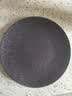 传旗 陶瓷餐盘 日式西餐盘 牛肉水果大平盘 10英寸 磨砂白 实拍图