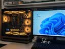 雷利酷棱镜4代PRO星乐积木F1RS棱镜7pro12CM电脑机箱风扇正反叶无线拼接水冷散热/ARGB神光同步/PWM温控 星乐积木F1 黑色正向【单只装含线】 实拍图