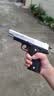 途象 儿童玩具枪格洛克手枪黑银M1911连发抛壳软弹枪发射玩具男孩礼物 实拍图