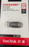 闪迪（SanDisk）128GB U盘 CZ73 安全加密 数据恢复 学习电脑办公投标 小巧便携 车载 大容量金属优盘 实拍图