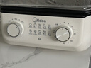 美的（Midea）电蒸锅 家用大容量电蒸箱可视蒸笼蒸锅 蒸蛋器电煮锅早餐机 蒸煮一体多功能蒸汽锅 上蒸下煮 17.5L 【双旋钮大容量】ZGE302399 实拍图