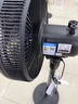 美的（Midea）【超级单品】七叶轻音立式电风扇家用柔风落地扇台式桌面小型风扇大风量节能摇头宿舍电扇 SAF30AB 实拍图