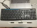 罗技（Logitech）MK275 键鼠套装 无线键鼠套装 办公键鼠套装 全尺寸 商务键鼠套装 带无线2.4G接收器 黑蓝色 实拍图
