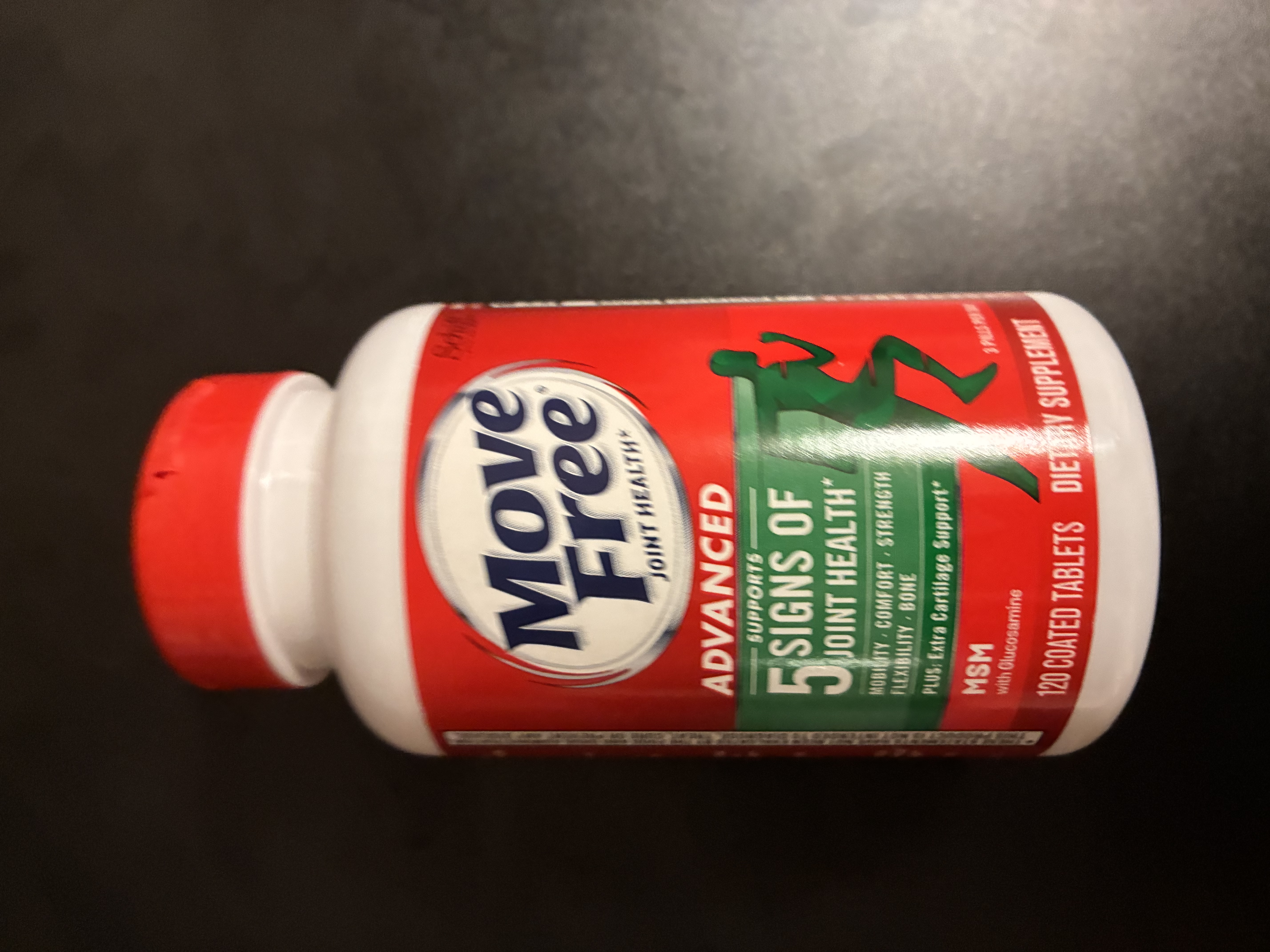 Move Free益节氨糖软骨素钙片绿瓶120粒 维骨力成人中老年人美国原装进口 实拍图