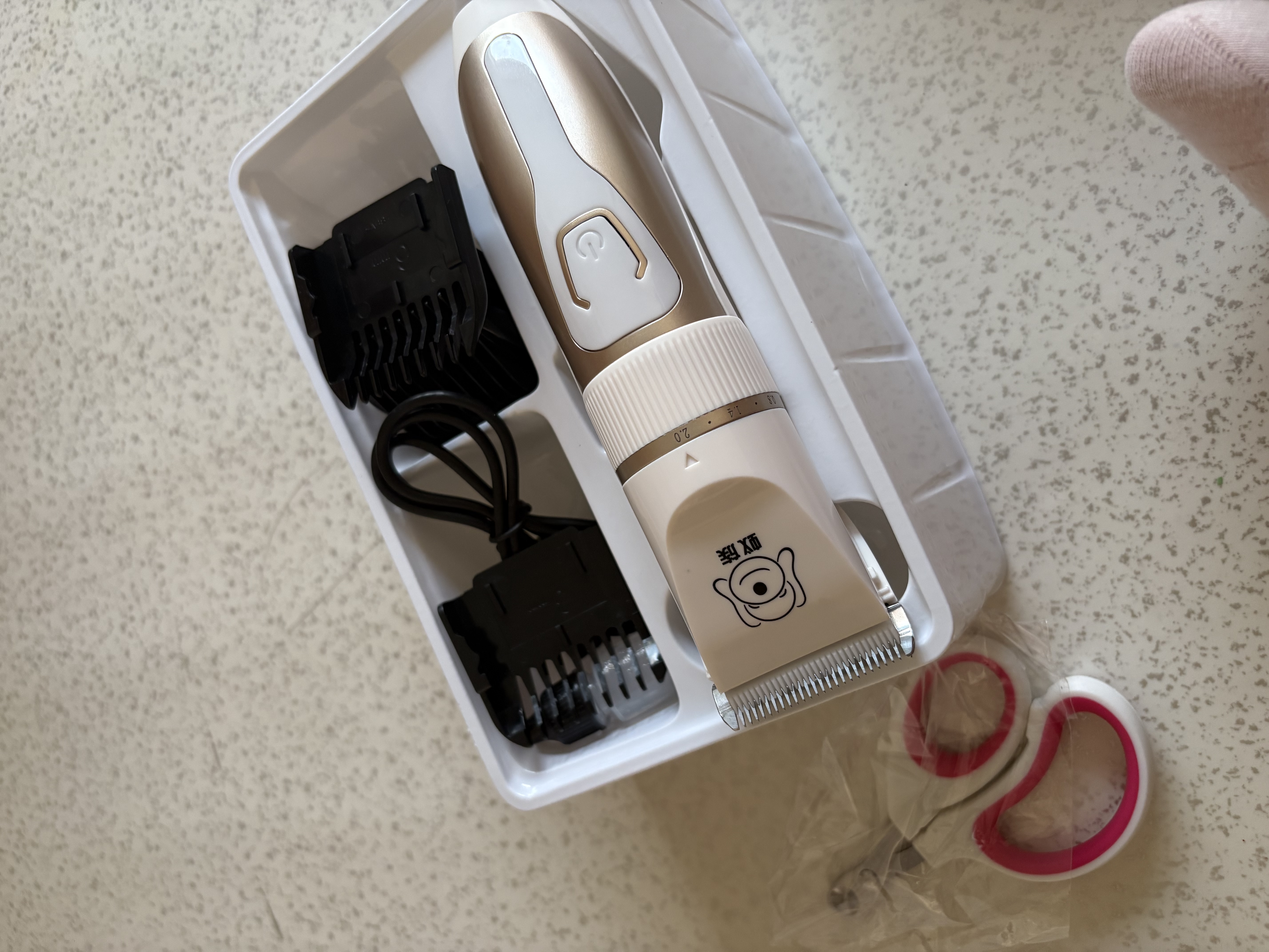 蚁族宠物剃毛器长毛宠物专用推子剃猫狗毛神器电推子含指甲钳宠物用品 实拍图