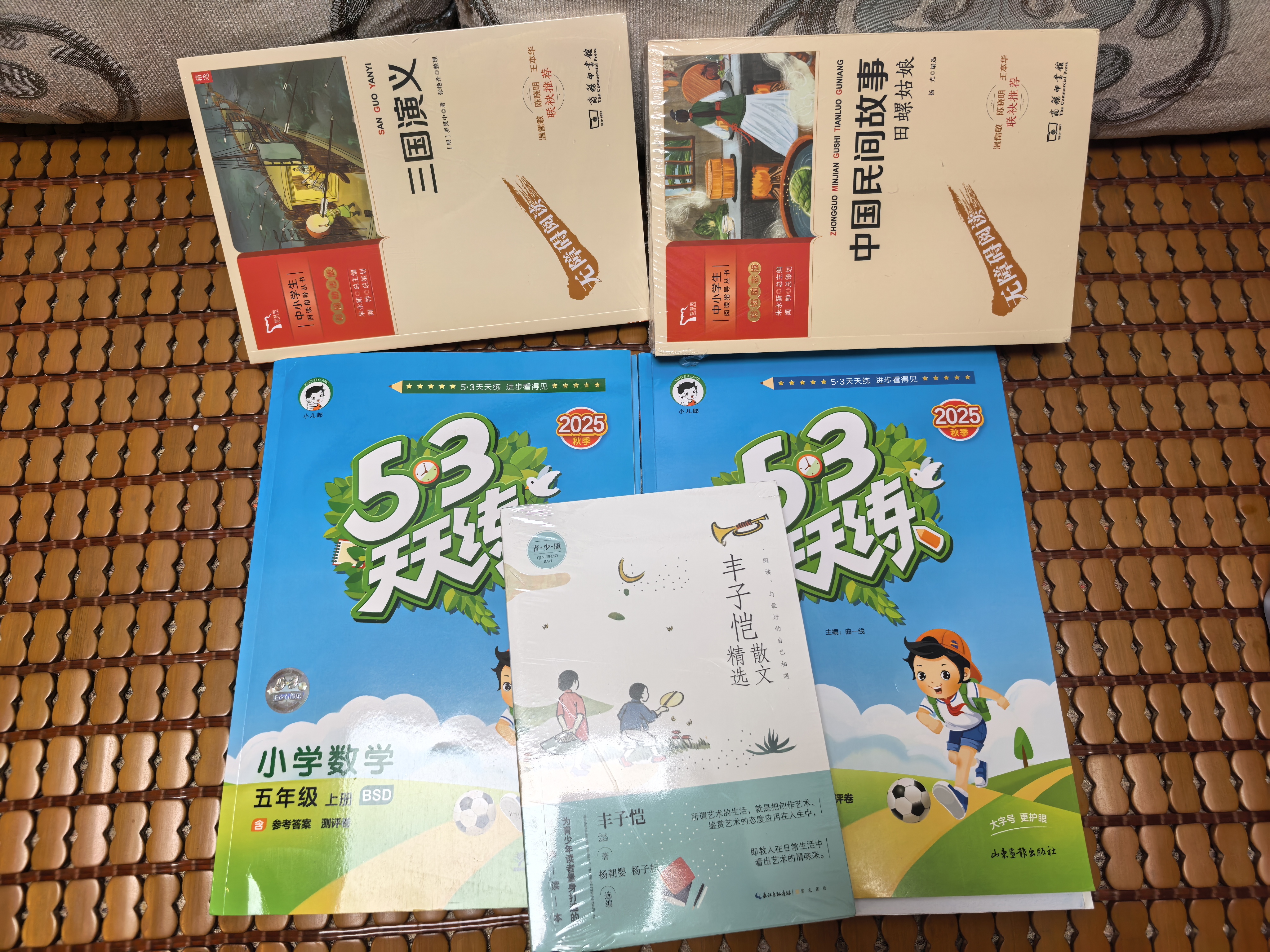 全3册 快乐读书吧五年级上册必读课外阅读书 中国民间故事田螺姑娘 非洲民间故事曼丁 欧洲民间故事聪明的牧羊人 四升五暑假阅读 附带阅读耐力记录表 商务印书馆万物复书五年级 实拍图