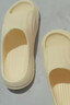 名创优品（MINISO）拖鞋男女家居情侣家用舒适浴室防滑防臭四季拖鞋 鹅蛋黄38-39 实拍图