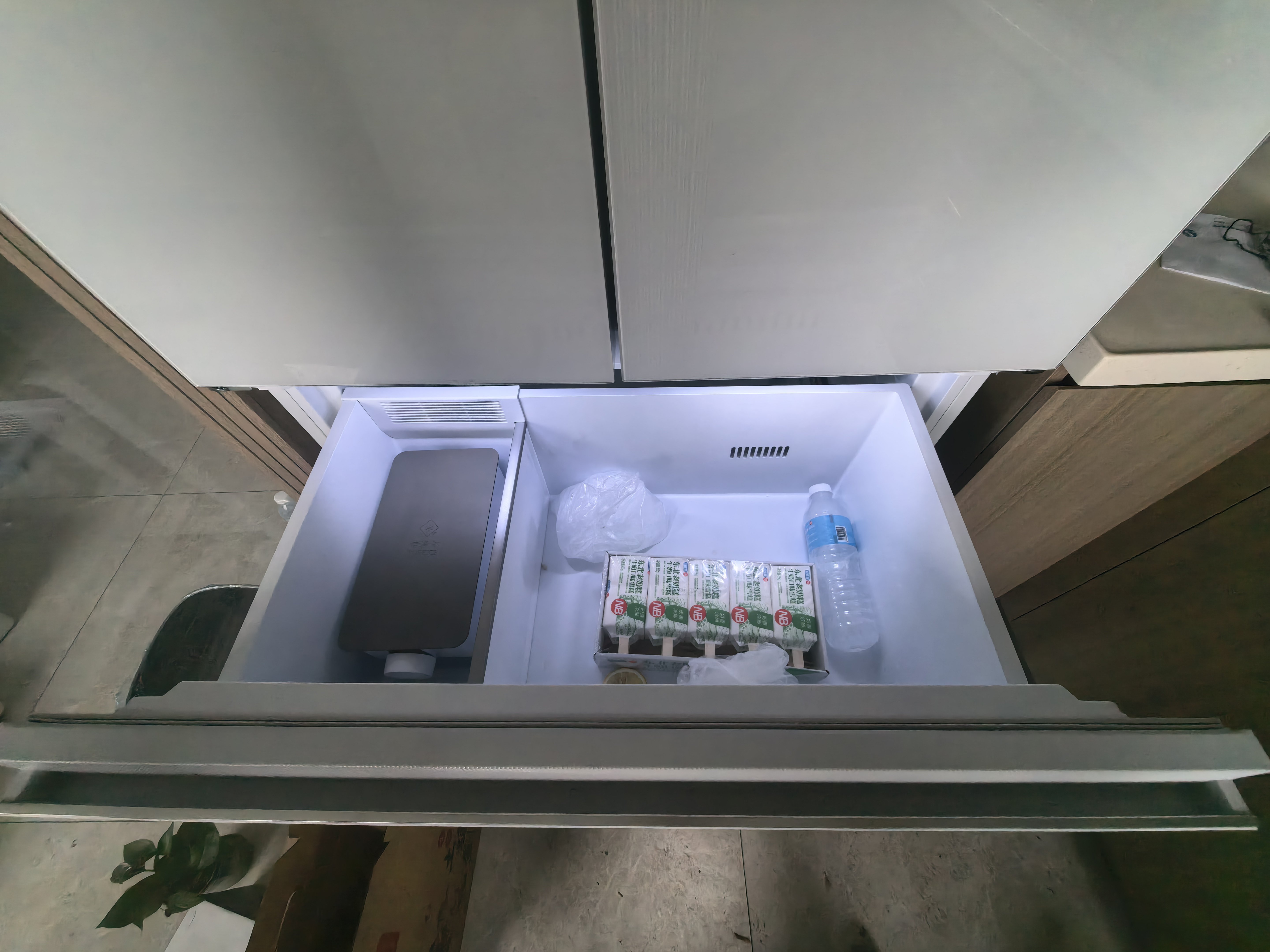 卡萨帝（Casarte）揽光520L法式多门冰箱594mm超薄零嵌入双系统除菌钢化玻璃BCD-520WGCFDM4WKU1国家补贴 实拍图