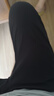海澜之家（HLA）西裤男高弹力轻商务时尚系列通勤休闲裤子男黑色180/88A(XL) 实拍图