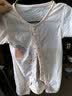 舒贝怡2件装婴儿衣服夏季薄款新生儿连体衣短袖哈衣儿童爬服粉色73CM 实拍图