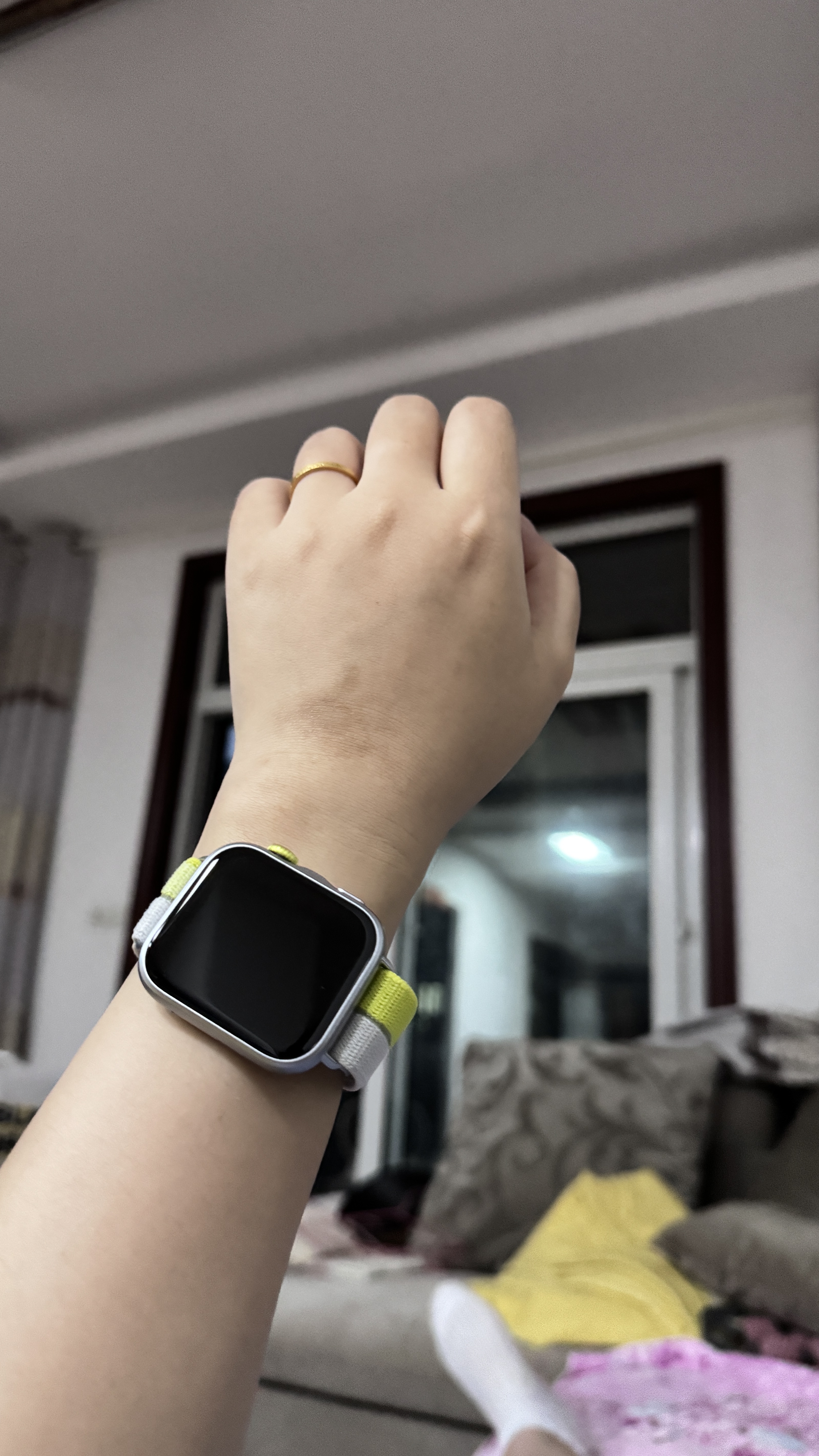 华为HUAWEI WATCH FIT 5 铝合金表壳光织银 编织款表带 超轻薄大屏腕上微运动强劲续航华为智能手表 实拍图