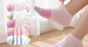 京东京造儿童袜子夏季薄款男女童透气防滑防臭短筒船袜青少年12-18岁 实拍图