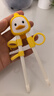 licheers儿童筷子训练筷2-3-6岁虎口训练筷幼儿宝宝学习筷指环两用款黄色 实拍图