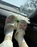 卡骆驰（CROCS）白鹿同款经典云朵洞洞鞋时尚百搭女鞋花园鞋|206750 骨白色-2Y2(含智必星) 38 (240mm) 实拍图