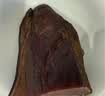 杨大爷柴火烟熏腊味四川风味特产咸肉五花川味腊肉1斤装500g 需烹饪食用 实拍图
