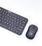 罗技（Logitech）M196 无线蓝牙鼠标 办公鼠标 笔记本商务办公家用 小巧便携 对称手型 石墨灰 实拍图