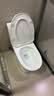 四季沐歌马桶家用座便器薄唇内壁抗菌釉面节水双孔旋冲防臭马桶ZD123 实拍图