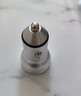 纽曼（Newmine）车载充电器点烟器一拖二双USB金属车充电压显示检测快充SX001-008 实拍图