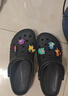 卡骆驰（CROCS）【采销直播】贝雅卡骆班洞洞鞋轻便耐磨一脚蹬休闲鞋|205089 冬日白/彩色-1LI 41 /42(260mm) 实拍图