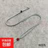 细绳吊坠挂绳玉绳手工编织翡翠项链绳挂脖吊坠绳调节饰品挂绳 银灰色+顶珠 实拍图