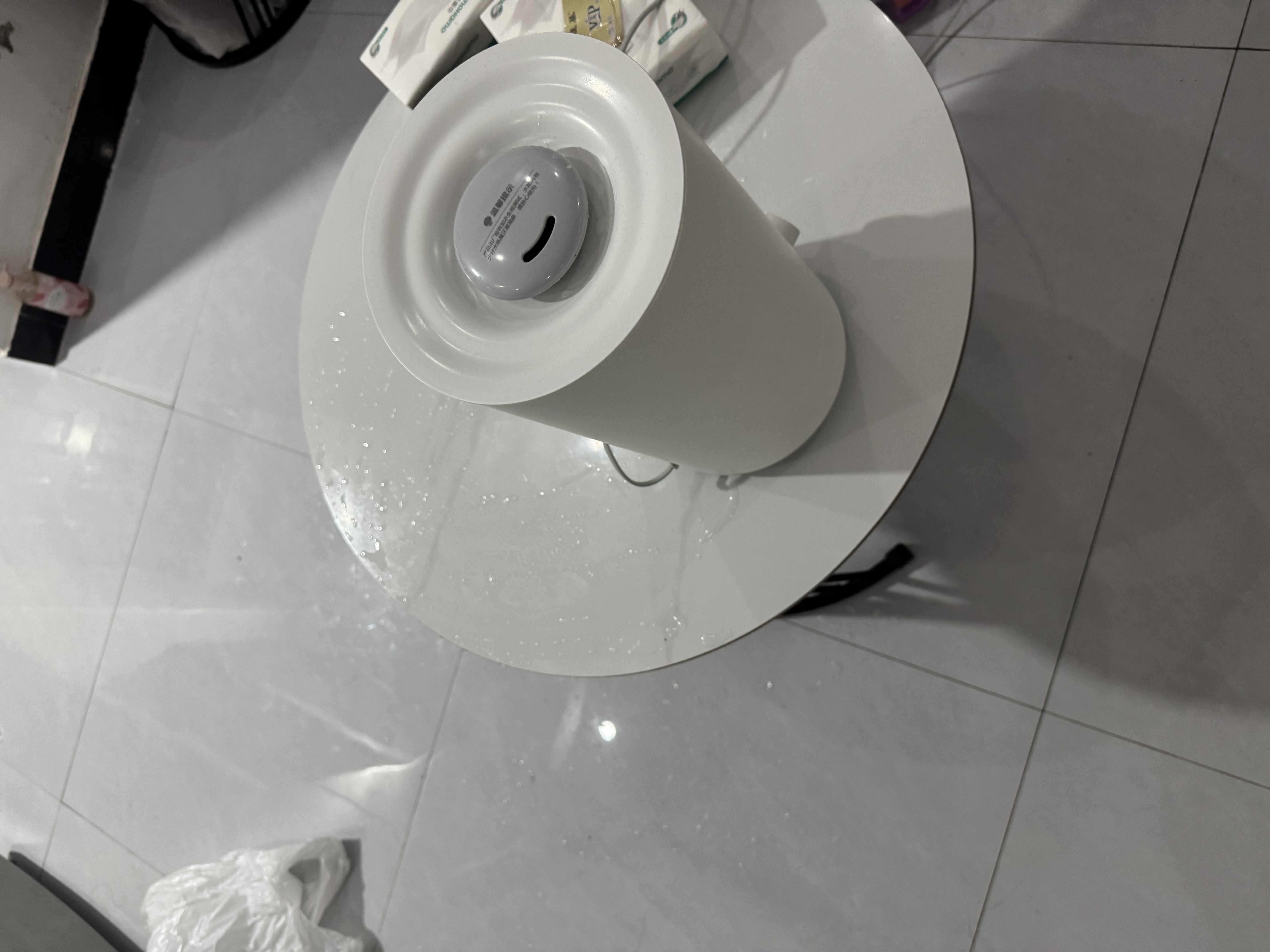 美的（Midea）加湿器空气加湿器家用卧室客厅空气净化大容量 母婴幼儿低噪除菌大喷雾 落地办公室桌面空调房加湿 【抑菌出雾3VWL】430mm/h 实拍图