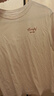 真维斯（Jeanswest）纯棉内搭打底衫女夏季宽松高级感上衣服慵懒风休闲圆领短袖t恤女 实拍图