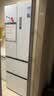 美的（Midea）418/420法式多门四开门冰箱 M60超薄纯平全嵌入式 家用一级风冷双变频净味冰箱 以旧换新补贴 420流苏白丨深冷锁鲜全空间养鲜丨底部散热 实拍图