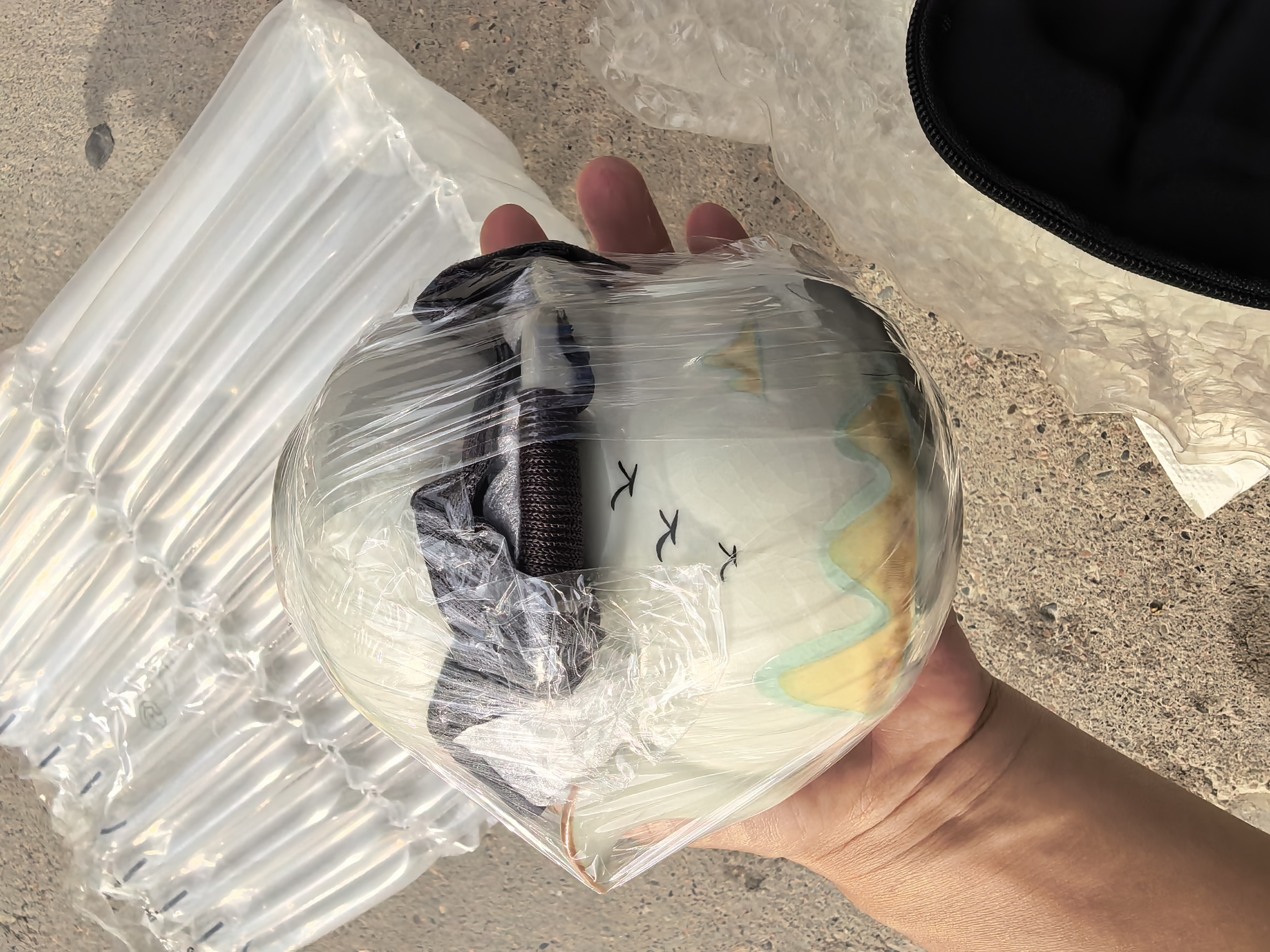 唐丰汝窑旅行茶具套装一壶三杯户外便携式陶瓷快客杯单人随身泡茶装备 实拍图
