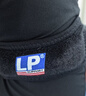 LP781CN专业轻量髌骨带护膝透气髌腱稳定加压带运动员专用 黑色均码 实拍图