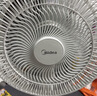 美的（Midea）【幸运草安睡1S】一级能效直流变频声控电风扇家用遥控卧室静音落地扇台式桌面抗菌大风力转页扇 实拍图