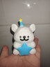 【热销1w+】可爱线条小狗小夜灯生日快乐星星节日生日礼物送女生 蓝色 线条小狗小夜灯【1个装】 实拍图