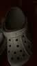 卡骆驰（CROCS）贝雅洞洞鞋男鞋女鞋轻便耐磨一脚蹬拖鞋休闲鞋百搭花园鞋|10126 卵石色-2V3(含智必星) 37 /38(230mm) 实拍图