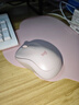 罗技（Logitech）M221 轻音鼠标 无线鼠标 办公鼠标 对称鼠标 带无线微型接收器 米白色 实拍图