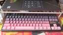 VGN V87 V2 有线/无线/蓝牙三模客制化机械键盘 多层填充gasket结构全键热插拔87键盘 电竞游戏办公 V87 V2 夜魔轴 黑莓粉渐变侧刻 实拍图
