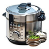美的（Midea）大压力112kPa电压力锅0涂层精钢厚釜高压电饭煲5L家用4-6人电饭锅MY-E5830G智能预约开盖火锅 实拍图