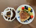 景德镇（jdz）高温釉下彩餐具白瓷饭碗汤碗鱼盘青花玲珑散件搬家礼物可微波炉 孔雀骨碟 2个 6英寸 实拍图