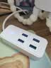 宏碁（acer）USB3.0分线器4口扩展坞HUB集线器延长线转换一拖四带供电口笔记本台式机多接口拓展1.5米 实拍图