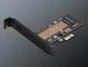 佳翼（JEYI）PCIe转M.2转接卡 NVMe扩展卡 64Gbps 兼容PCIe 4.0/3.0/2.0 SSD固态硬盘扩展卡 实拍图
