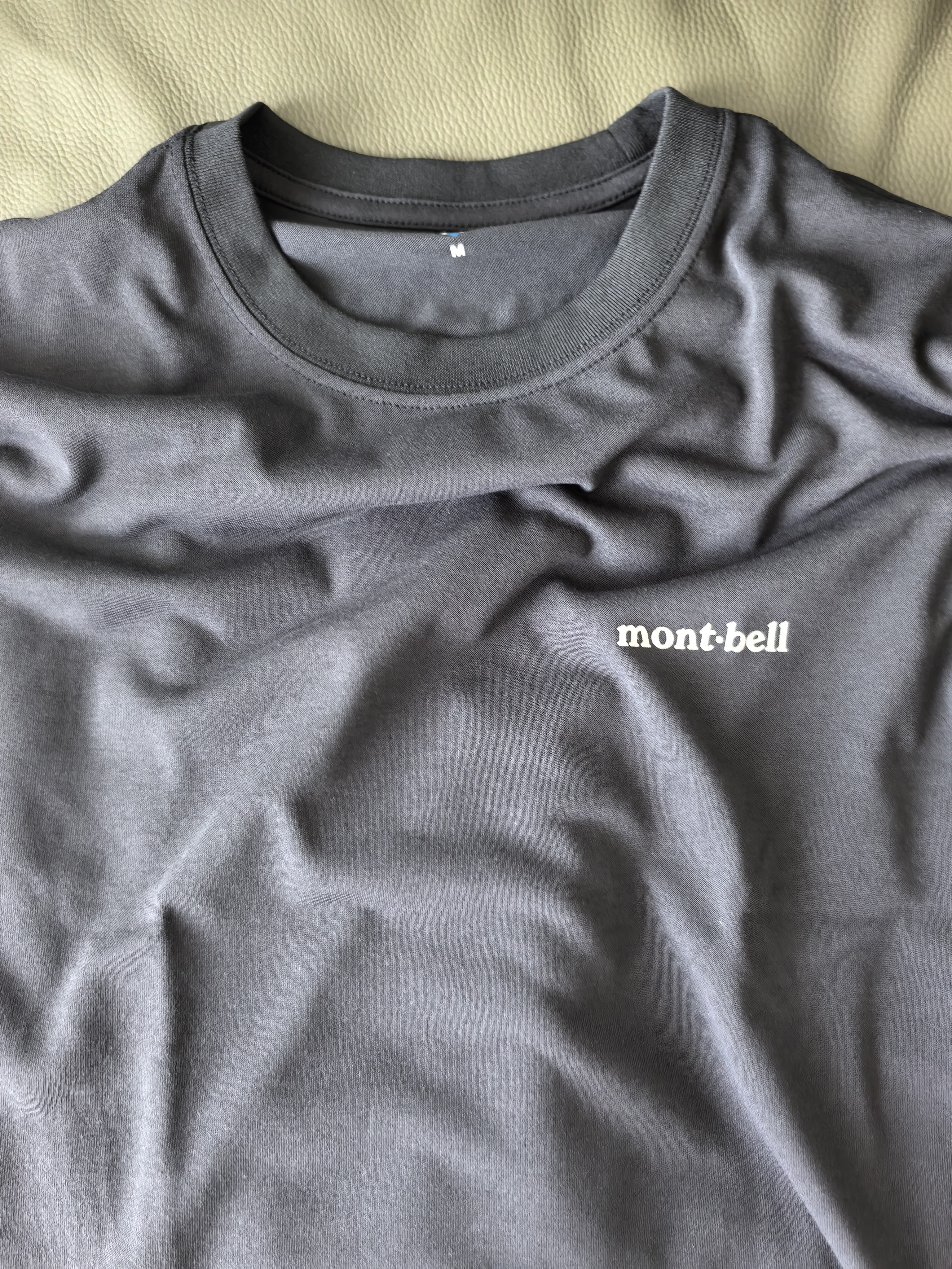 mont·bell速干t男透气防晒短袖户外速干衣通勤徒步百搭小logoT恤1114686 实拍图