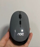 AOC KM720无线键盘鼠标套装 电脑键盘 撞色键盘 防溅洒设计 商务办公家用键盘 黑色 实拍图