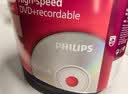 飞利浦（PHILIPS）DVD+R光盘/刻录盘 空白光盘 刻录光盘 光碟16速4.7G 乖乖桶 桶装50片 实拍图