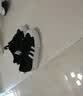 adidas NIZZA PLATFORM厚底增高运动帆布鞋女阿迪达斯三叶草 一号黑/白   37 实拍图