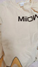 猫人（MiiOW）【防螨抗菌纯棉】女士睡裙睡衣女可爱猫人印花家居服米色M 实拍图